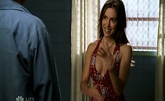 Alyssa Milano showing us her great body in some hot police