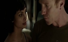 Morena Baccarin naked in a sex scene with a guy in which