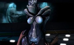 3D Creepy Alien Girl Rides Human Dick!