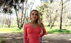 Promiscuous blonde Alina West agrees to take a potential