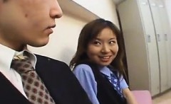 Japanese OL spitting on coworker - Date her on DOM-MATCH.COM