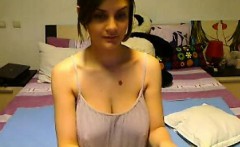 College Brunette Tits Out - Watch Part 2 At Wildfuckcam Com