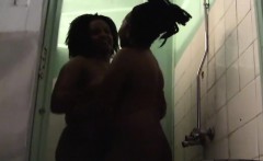 Nasty lesbian African sluts with big natural tits shaved