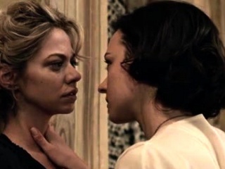 Analeigh Tipton and Marta Gastini in lesbian sex scenes