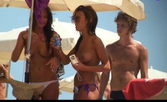 Outdoor Beach Voeyru Topless Video