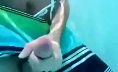 Jerk Off Under Water