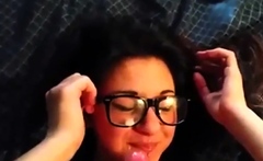 Cum On Girl's Glasses (napoletana)