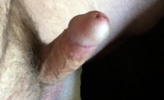 mature exhibitionist - erection close-up and cum