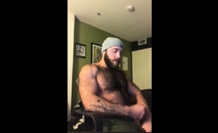 Hairy Lumberjack Shows Off His Cock ( No Cum )