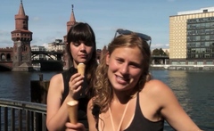 Ersties Friends Travel To Berlin For Lesbian Fun