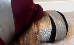 Tightly Duct Taped Damsel