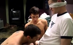 Video of pissing contest by high school guys gay Blindfolded