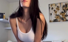 Horny Webcam Babe Solo Masturbation