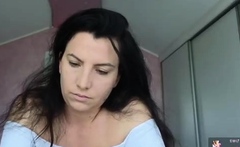 Brunette Solo Webcam Masturbation