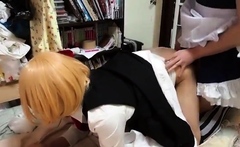 Amateur Asian Cosplay Anal
