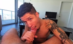 Romeo Davis Invites His Neighbor Jay Roman Inside His Room